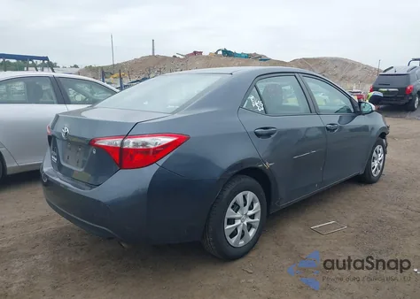 2014 Toyota Corolla L z USA, uszkodzony, nr VIN 2T1BURHE5EC027497